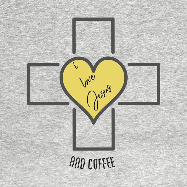 I Love Jesus And Coffee by Viral Bliss